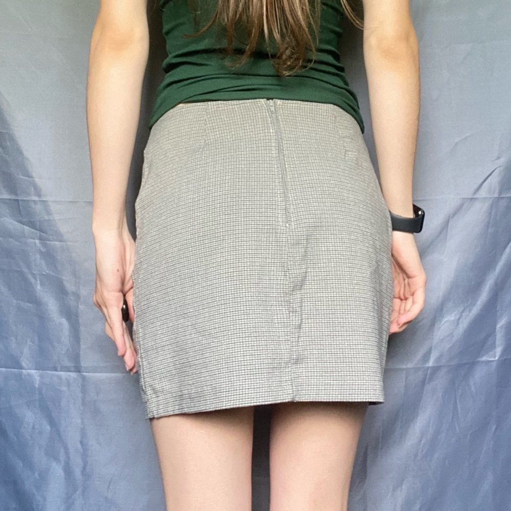 Gray Pencil Skirt - Picture 7 of 9